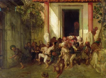 Lasciando la scuola turca